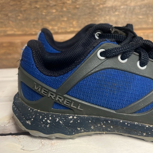 Merrell Boys Toddler Blue Sneakers Size 12 - Picture 2 of 8